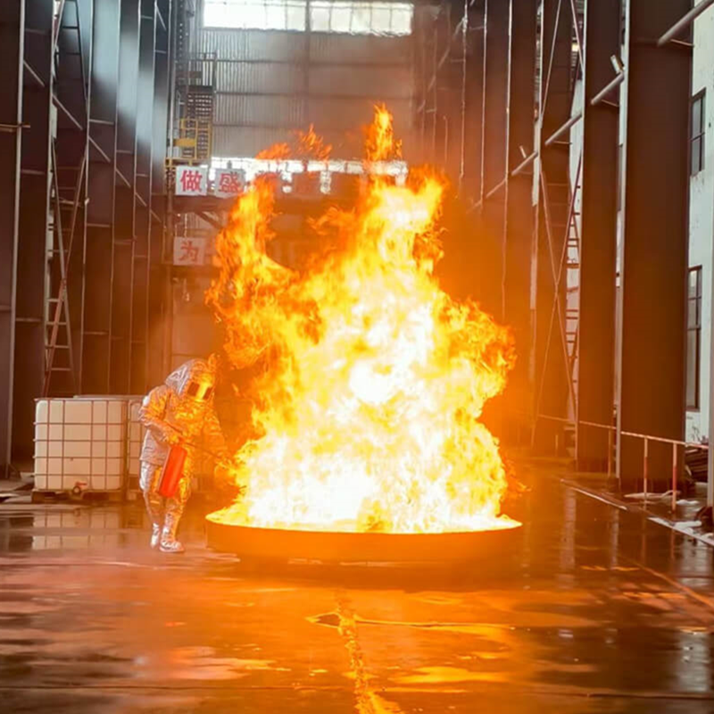 PLENT और SXFIREPRO नए अग्निशमन फोम उत्पाद का पूरा फील्ड परीक्षण
